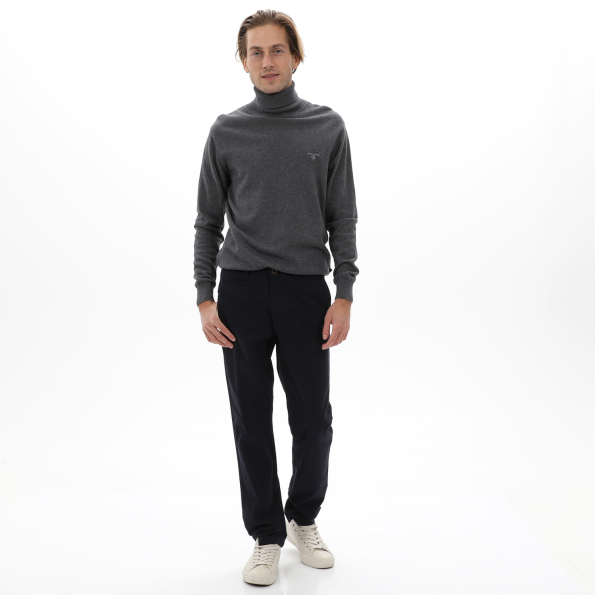 Ανδρικό chino παντελόνι NAVY & GREEN MODERN FIT μπλε Ανδρικά