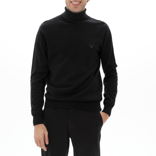 Ανδρικό πλεκτό ζιβάγκο NAVY & GREEN μαύρο Ανδρικό πλεκτό ζιβάγκο NAVY & GREEN μαύρο