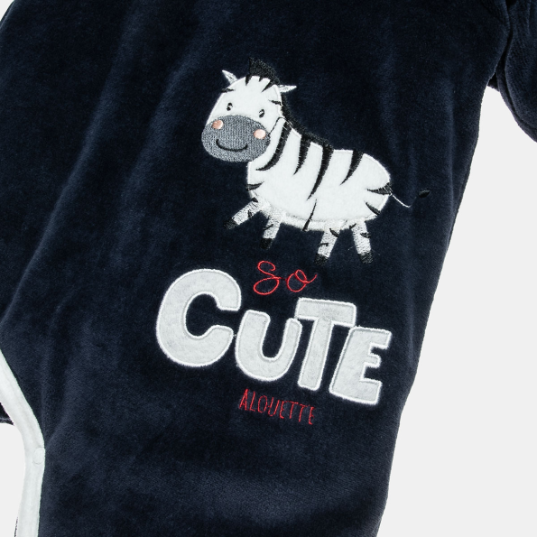 Βρεφική φόρμα εξόδου  ALOUETTE Tender Comforts μπλε γκρι  Παιδικά