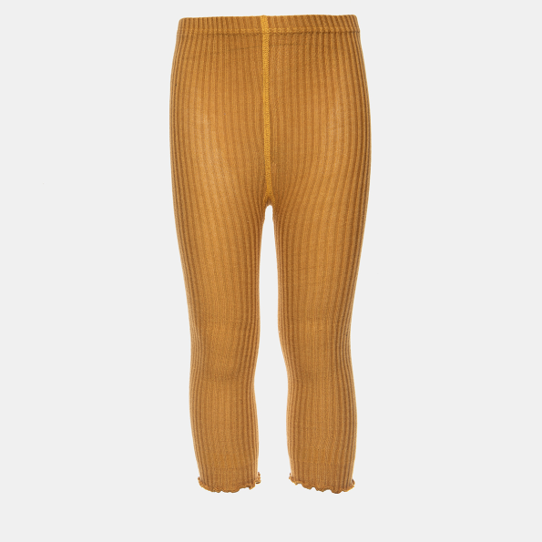 Πσιδικό πλεκτό καλσόν ALOUETTE 20210728 μουσταρδί