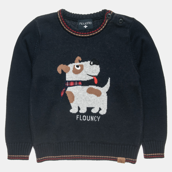 Παιδικό πουλόβερ ALOUETTE μπλε