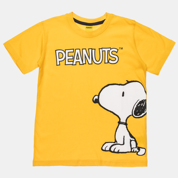 Παιδική μπλούζα ALOUETTE Snoopy κίτρινη (12 μηνών - 5 ετών)