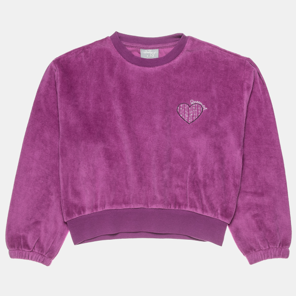 Παιδικό σετ φόρμας ALOUETTE μοβ  Παιδικά