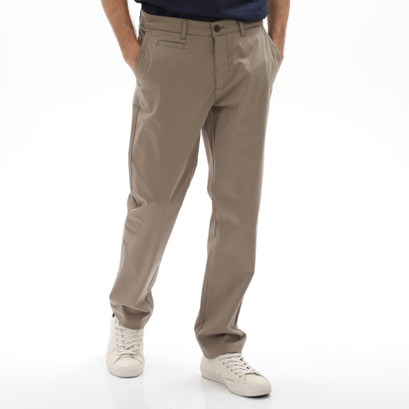 Ανδρικό chino παντελόνι NAVY & GREEN MODERN FIT μπεζ