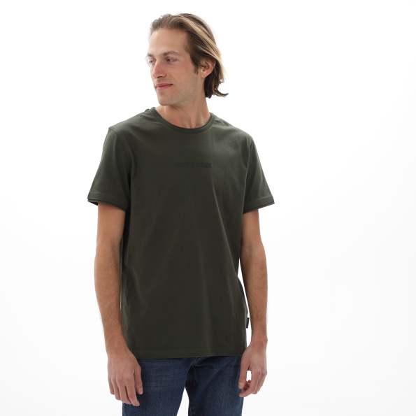 Ανδρικό t-shirt NAVY & GREEN χακί Ανδρικά