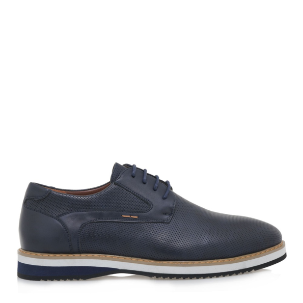 Ανδρικά casual δετά παπούτσια JK LONDON S592A8921 μπλε