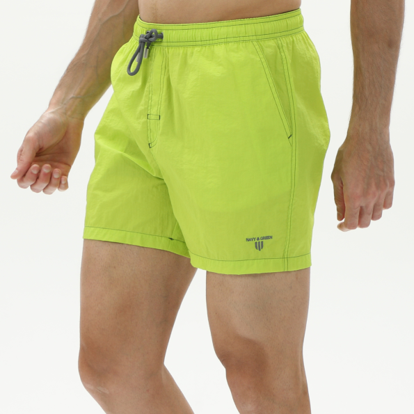 Ανδρικό μαγιό σορτς NAVY & GREEN πράσινο