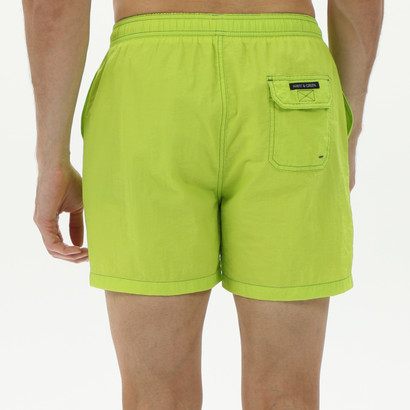 Ανδρικό μαγιό σορτς NAVY & GREEN πράσινο