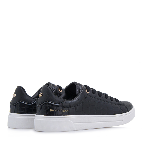 Γυναικεία sneakers RENATO GARINI S157Q2041 μαύρα κροκό Γυναικεία