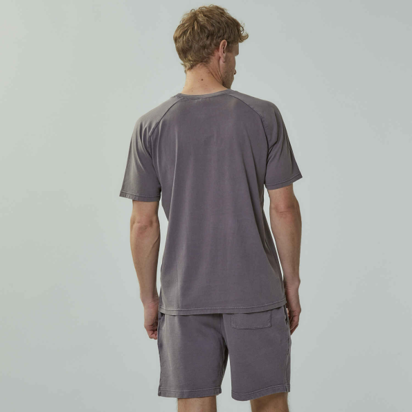 Ανδρική κοντομάνικη μπλούζα KAPPA Authentic μαύρο Ανδρικά