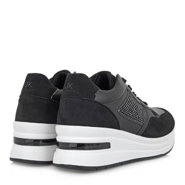 Γυναικεία casual sneakers JK LONDON  T104B2472 μαύρα
