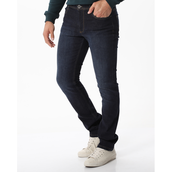 Ανδρικό jean παντελόνι NAVY & GREEN low waist μπλε  Ανδρικά
