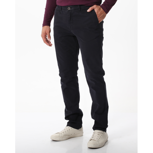 Ανδρικό chino παντελόνι NAVY & GREEN σκούρο μπλε Ανδρικά