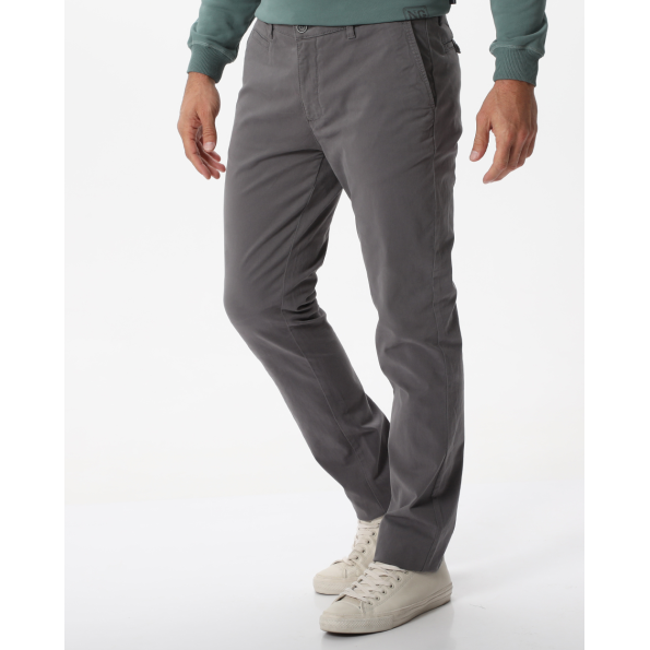 Ανδρικό chino παντελόνι NAVY & GREEN γκρι Ανδρικά