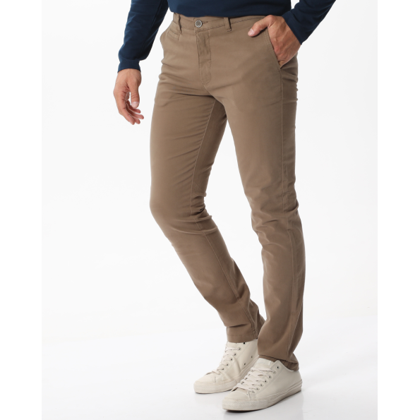 Ανδρικό chino παντελόνι NAVY & GREEN μπεζ  Ανδρικά