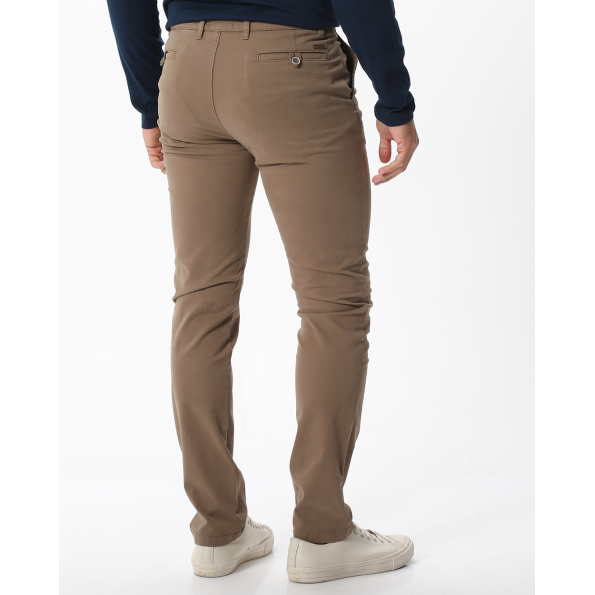 Ανδρικό chino παντελόνι NAVY & GREEN μπεζ  Ανδρικά
