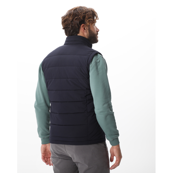Ανδρικό αμάνικο μπουφάν NAVY & GREEN μπλε  Ανδρικά
