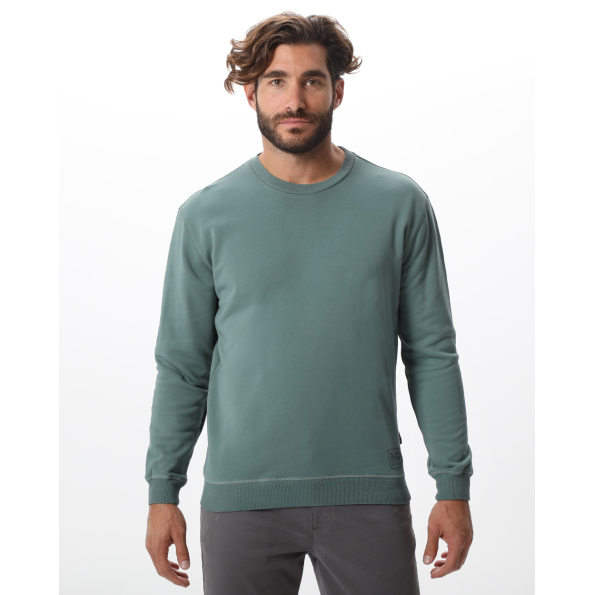 Ανδρική φούτερ μπλούζα NAVY & GREEN πράσινη 