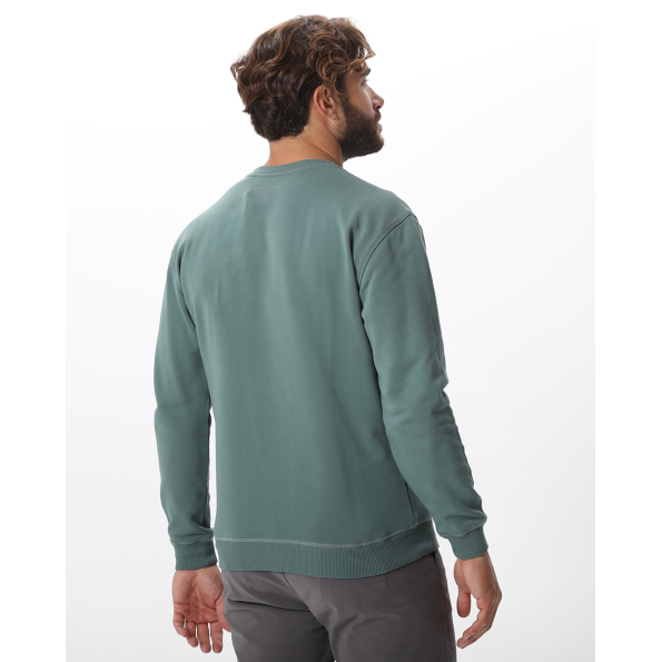 Ανδρική φούτερ μπλούζα NAVY & GREEN πράσινη  Ανδρικά