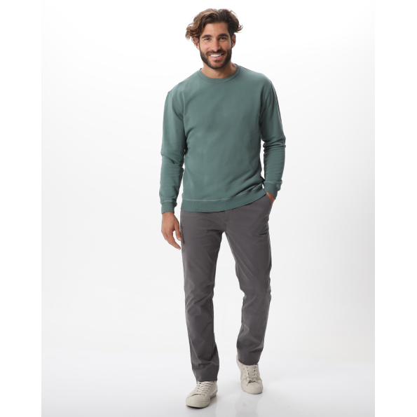 Ανδρική φούτερ μπλούζα NAVY & GREEN πράσινη  Ανδρικά