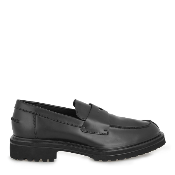 Ανδρικά loafers GIOVANNI MORELLI T521R7482 μαύρα