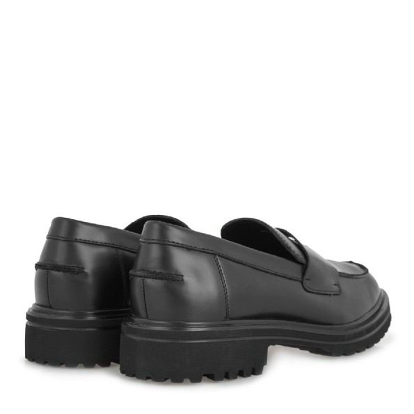 Ανδρικά loafers GIOVANNI MORELLI T521R7482 μαύρα