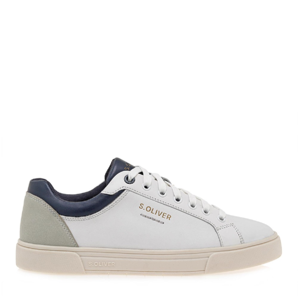 Ανδρικά casual sneakers S OLIVER T593S604239Q λευκό μπλε