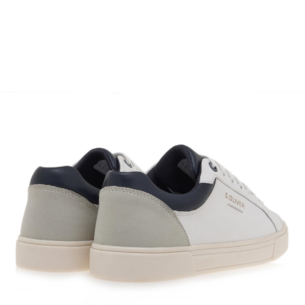 Ανδρικά casual sneakers S OLIVER T593S604239Q λευκό μπλε