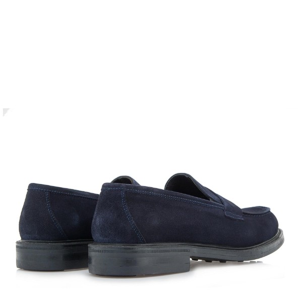 Ανδρικά loafers GIOVANNI MORELLI R555B7152 μπλε