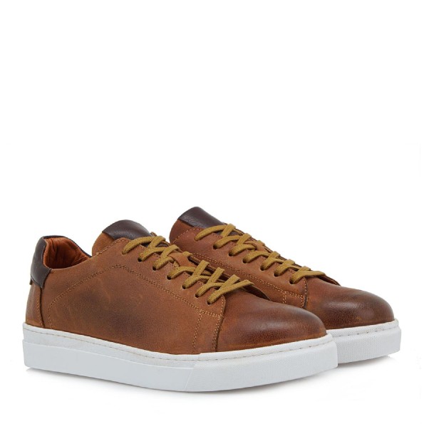 Ανδρικά sneakers  RENATO GARINI  R555B0032 ταμπά