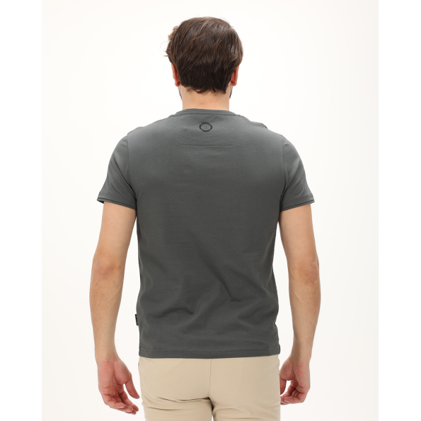 Ανδρική μπλούζα NAVY & GREEN γκρι Ανδρικά