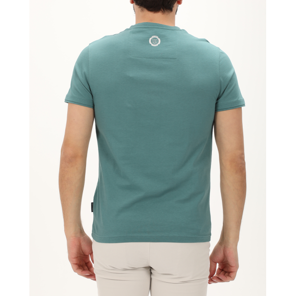Ανδρική μπλούζα NAVY & GREEN πράσινη