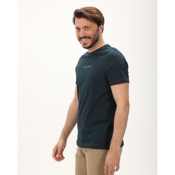 Ανδρική μπλούζα NAVY & GREEN πράσινη