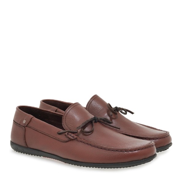 Ανδρικά loafers JK LONDON U528B5031 καφέ