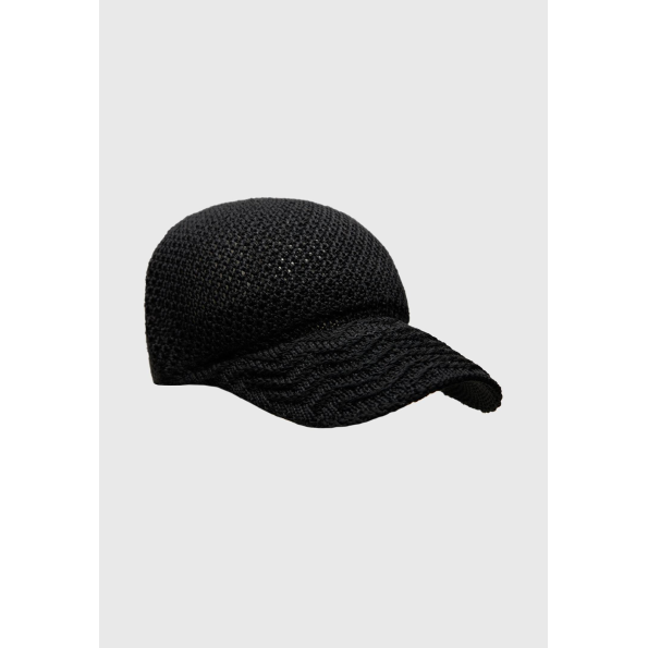 Γυναικείο διχτυωτό καπέλο FUNKY BUDDHA FBL009-431-10 μαύρο