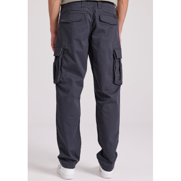 Ανδρικό cargo παντελόνι FUNKY BUDDHA FBM009-037-02 μπλε Ανδρικά