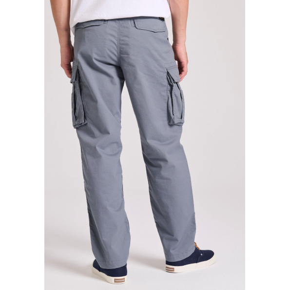 Ανδρικό cargo παντελόνι FUNKY BUDDHA FBM009-037-02 μπλε Ανδρικά