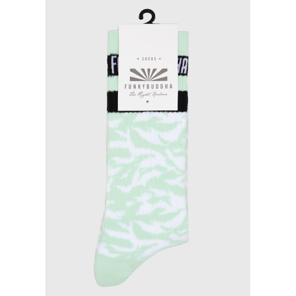 Γυναικείες κάλτσες FUNKY BUDDHA  FBL009-184-10 πράσινες