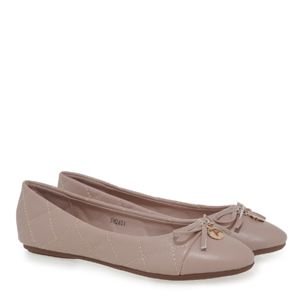 Γυναικείες μπαλαρίνες JK LONDON U184W4011 nude