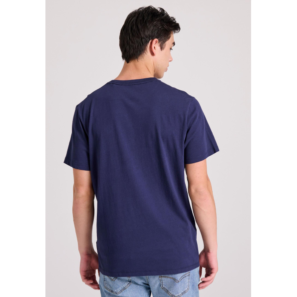 Ανδρικό t-shirt FUNKY BUDDHA FBM009-094-04 μπλε Ανδρικά