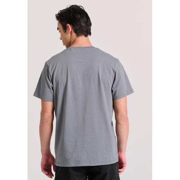 Ανδρικό t-shirt FUNKY BUDDHA FBM009-043-04 γκρι Ανδρικά
