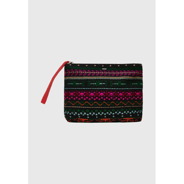 Γυναικείο τσαντάκι χειρός FUNKY BUDDHA FBL009-189-10 πολύχρωμο