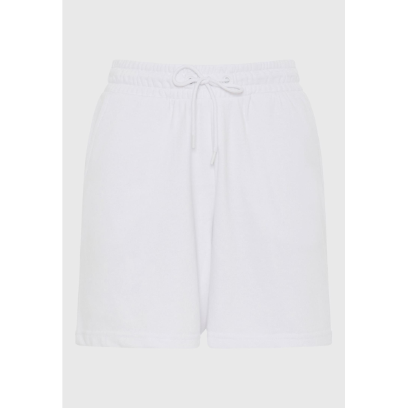 Γυναικεία αθλητική βερμούδα FUNKY BUDDHA FBL009-124-03 λευκή Γυναικεία