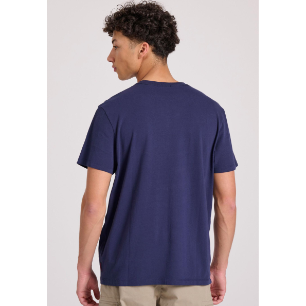 Ανδρικό t-shirt FUNKY BUDDHA FBM009-068-04 μπλε Ανδρικά