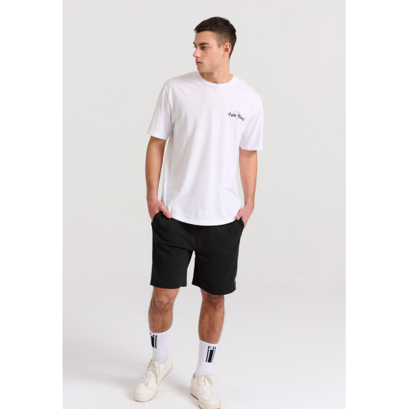 Ανδρικό t-shirt FUNKY BUDDHA FBM009-062-04 λευκό Ανδρικά