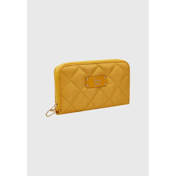Γυναικείο πορτοφόλι FUNKY BUDDHA FBL009-419-10 κίτρινο