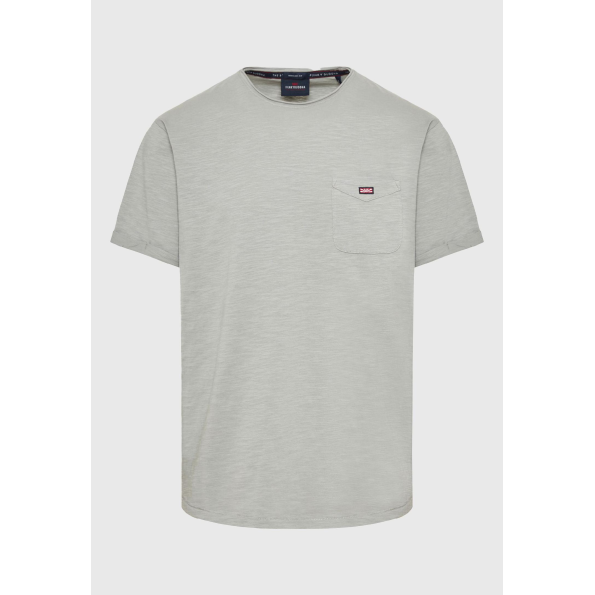 Ανδρικό t-shirt FUNKY BUDDHA FBM009-005-04 γκρι 