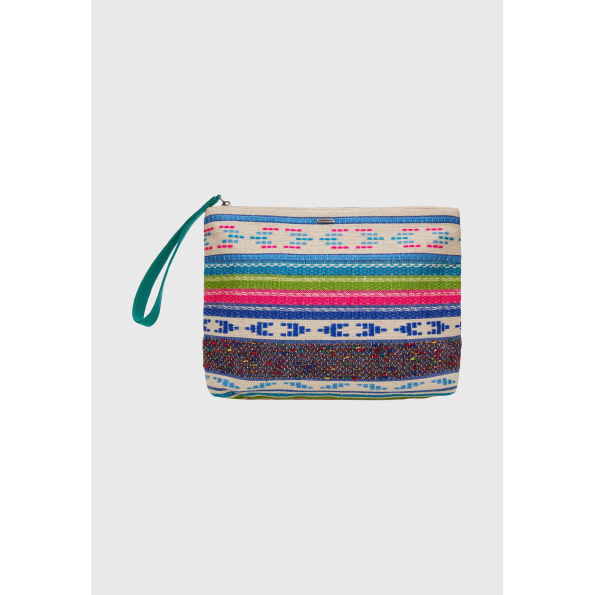 Γυναικείο τσαντάκι χειρός FUNKY BUDDHA FBL009-190-10 πολύχρωμο