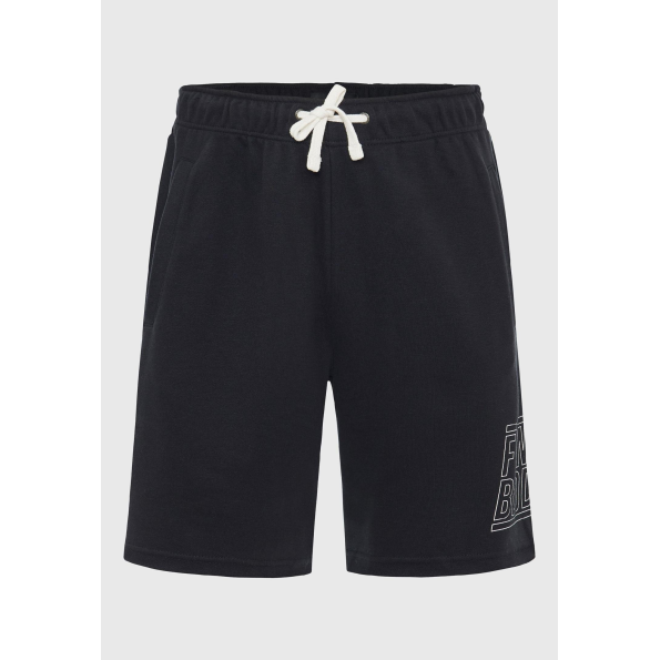 Ανδρική αθλητική βερμούδα FUNKY BUDDHA FBM009-051-03 μαύρη  Ανδρικά