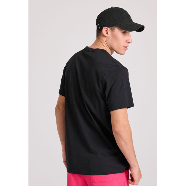 Ανδρικό t-shirt FUNKY BUDDHA FBM009-095-04 μαύρο Ανδρικά
